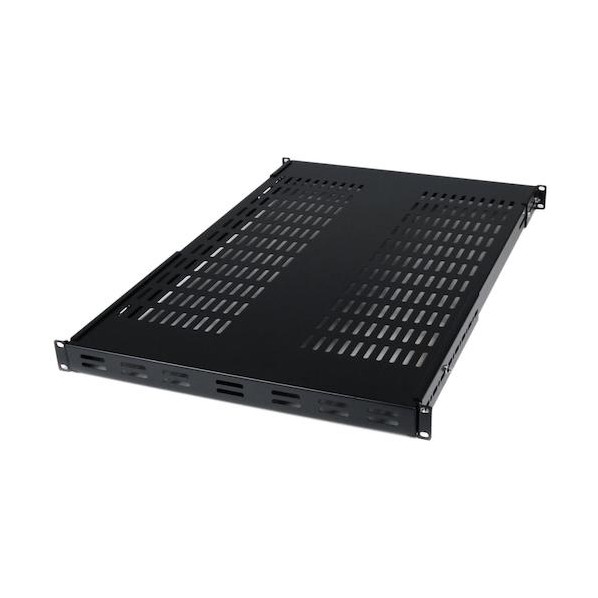 ※法人専用品※STARTEC.COM社 サーバーラック棚板/1U/19インチ/奥行48-96cm/放熱穴/耐荷重80kg/IT AV ネットワーク機器 ラック用 ADJSHELF 1個｜DIY FACTORY ONLINE SHOP 17,072円