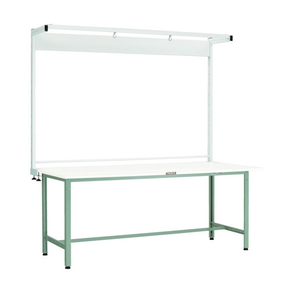 ※法人専用品※トラスコ AE型作業台 1800X750 ツールハンガー付 ダークグレー AE-1800THN DG AE-1800THN DG 1個｜DIY FACTORY ONLINE SHOP