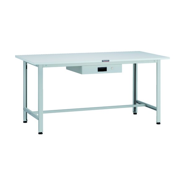※法人専用品※トラスコ AO型軽量作業台 1500X600 薄型1段引出付 AO-1560UDK1 1台