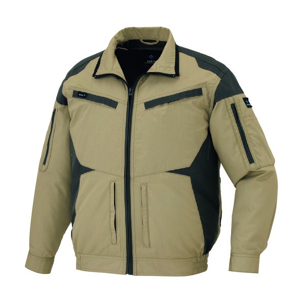アイトス 空調服? 長袖ブルゾン（男女兼用） SS 025カーキ 30589 1点