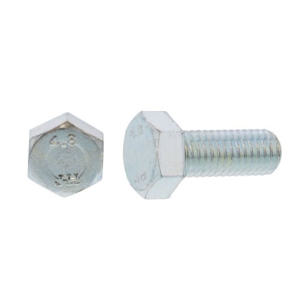 サンコーインダストリー 三価ユニクロ 鉄 六角ボルト 全ネジ 輸入 12X50 B0-00-UJ00-0120-0500-01 100本