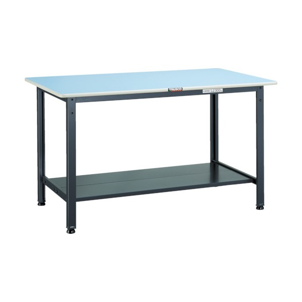 ※法人専用品※トラスコ BE型軽量作業台 1200X750 下棚2枚付BE-1275LT2 4543645 BE-1275LT2 1個