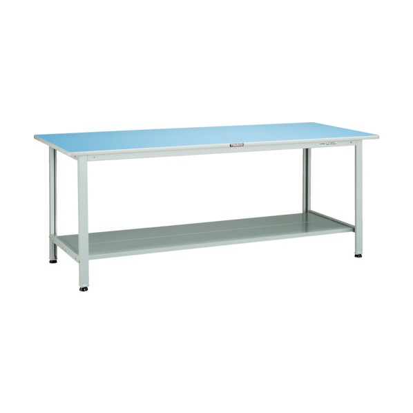※法人専用品※トラスコ BO型軽量作業台 1500×750 下棚2枚付 BO-1575LT2 BO-1575LT2 1個