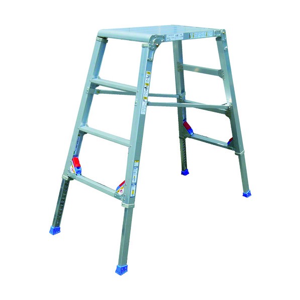 ※法人専用品※アルインコ 折リタタミ式足場台マイティーステップ(脚部伸縮式) BSS120 1点 50,340円