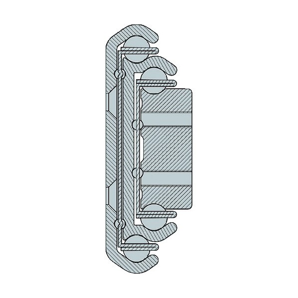 スガツネ 190025336 CBL-RA9-700横すべり軌道 CBL-RA9-700 1点 DIY・工具-花・ガーデン・DIY