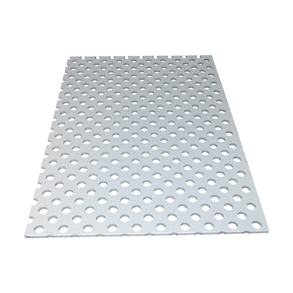 ※法人専用品※アルインコ アルミ複合板パンチ 3X2440X1220 シルバー CG124P21 1点｜DIY FACTORY ONLINE SHOP