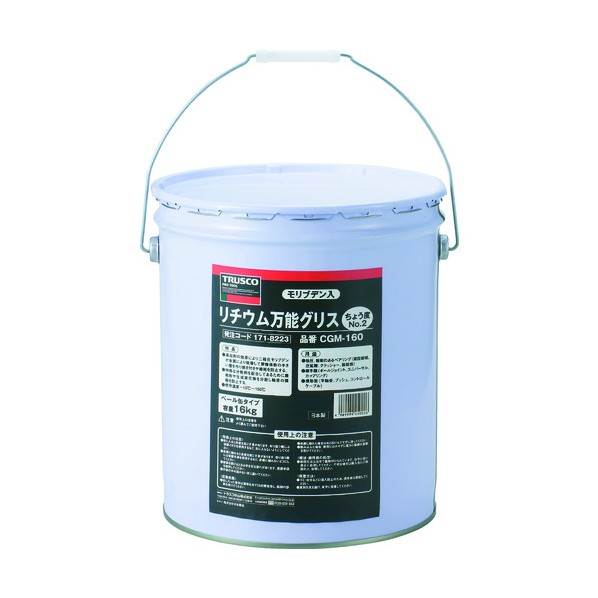 トラスコ モリブデン入リチウム万能グリス＃２１６ｋｇ 320 x 305 x 334 mm CGM-160 (16KG) 1点