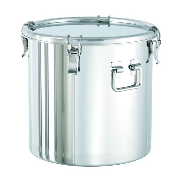 日東 日東 折りたたみ取っ手付密閉容器(クリップ式/PTFE) 25L CTHF-PTFE-33 1個｜DIY FACTORY ONLINE SHOP