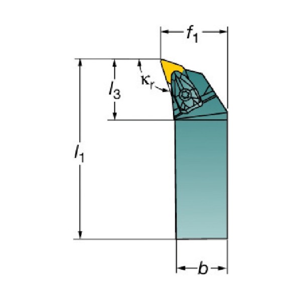 サンドビック コロターンRCネガチップ用シャンクバイト DDHNL 3232P 15 1|DIY FACTORY ONLINE SHOP