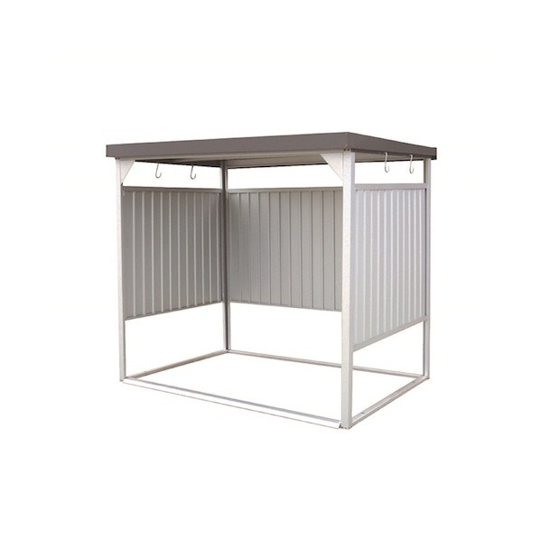※法人専用品※ダイマツ 法人専用品多目的万能物置(間口2400×奥行1800mmタイプ) グレー DM-10 1台