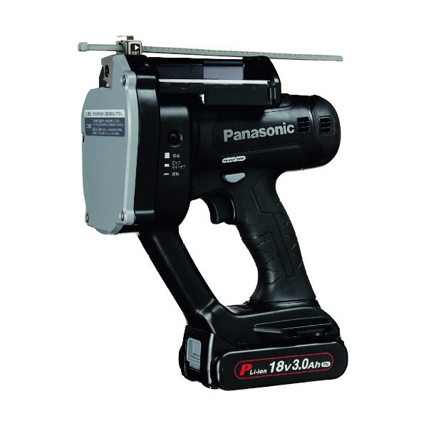 Panasonic|パナソニック デュアル 充電全ネジカッター 18V3.0Ahセット品 黒 EZ45A8PN2G-B 1個