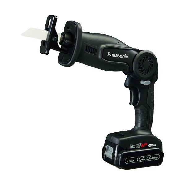 パナソニック 充電レシプロソー 14.4V電池セット品 345x64x261mm 黒 EZ47A1LJ2F-B 1台