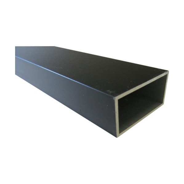 ※法人専用品※アルインコ アルミ角パイプ 60X40X2.0 ブラック 4m FB144K 1点 10,378円