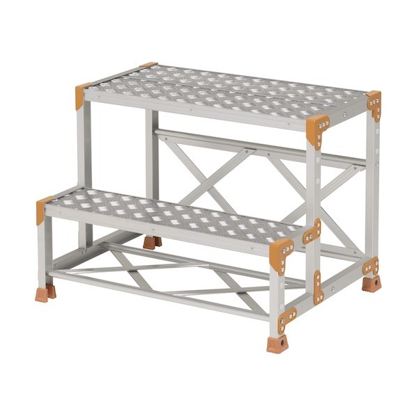 ※法人専用品※ピカ 作業台 FGC型 2段W800×D400×H600 FGC-2860 1点|DIY FACTORY ONLINE SHOP