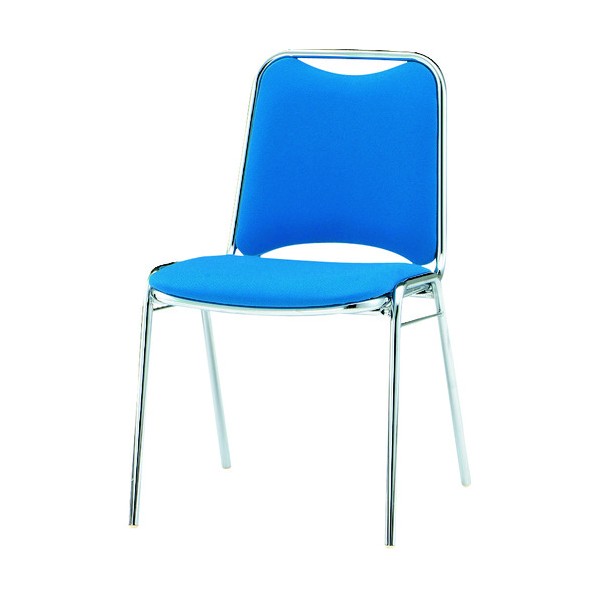 ※法人専用品※藤沢工業 リフレッシュチェア 4本脚 クリアブルー FSR-4 CBL 1点｜DIY FACTORY ONLINE SHOP