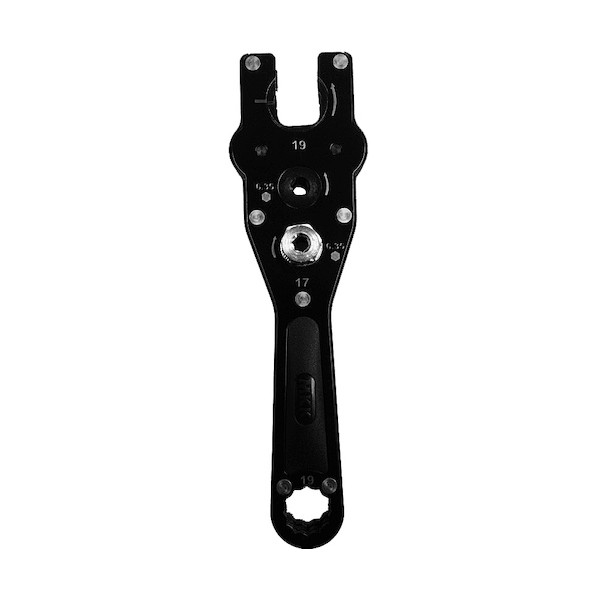 モトコマ MKK ギア式レンチ ターンバックル兼用 変換ソケット付 GT-19S 1点