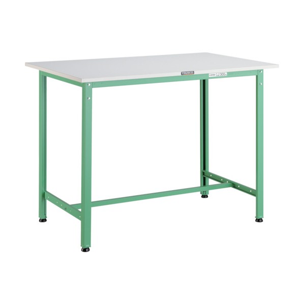 ※法人専用品※トラスコ(TRUSCO) HAE型立作業台 900×750×H900 ヤンググリーン HAE-0975 YG HAE-0975 YG 1個