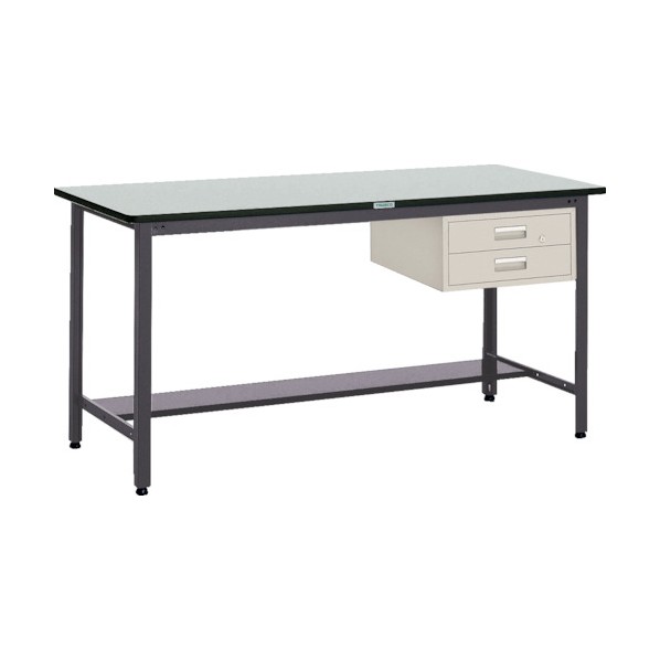 ※法人専用品※トラスコ HAEWP型立やり方台 1800×750×H885 2段引出付 HAEWR-1875F2 HAEWR-1875F2 1個