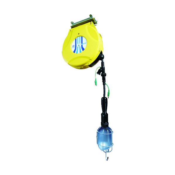 日平計器 リールランプリール１０Ｍ１２５Ｖ／１０Ａ（吊りひも抽き出し時） 1