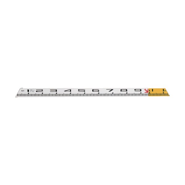 マイゾックス 間隔ロッド64mm幅[021065]100cm～180cmアルミ製標尺 IV-180 1点