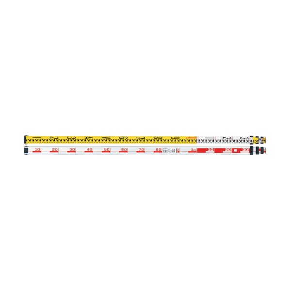 ムラテックKDS アルミスタッフ5m4段 1440 x 63 x 44 mm K54IIW 1点