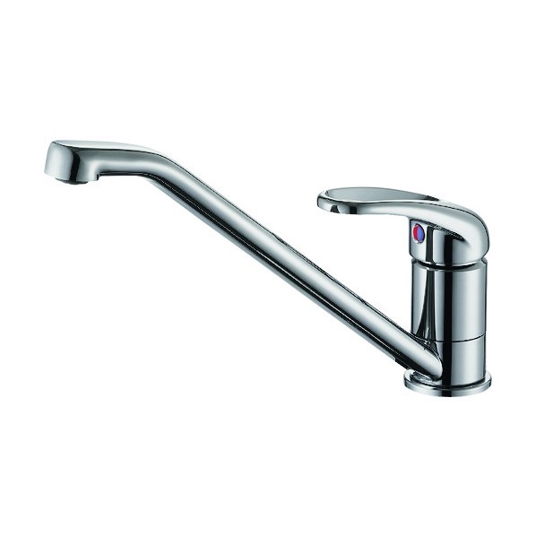 SANEI シングルワンホール混合栓 メッキ K87111EJK-80D-13 1台｜DIY FACTORY ONLINE SHOP