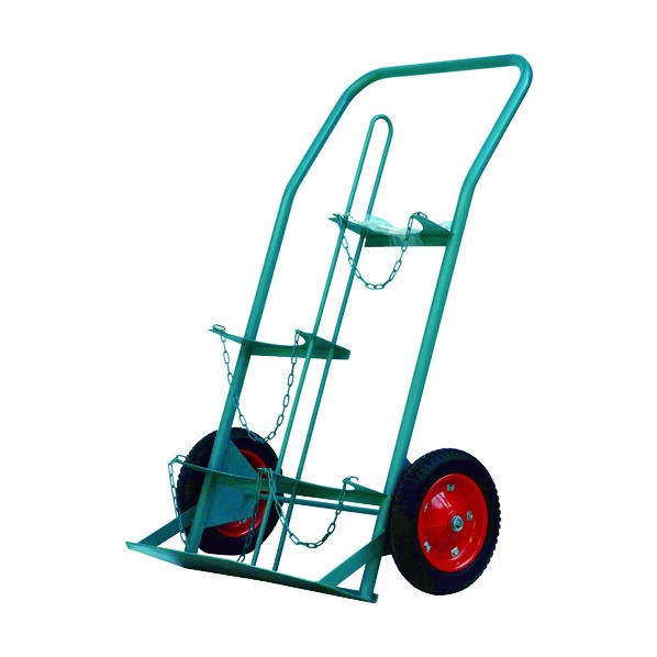 カミマル ボンベ運搬車 酸素7000L容器、プロパン20kg容器用 KS-O-LP20