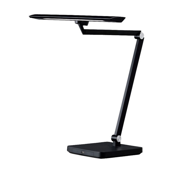 アイリスオーヤマ LEDデスクライトT型 ベースタイプ ブラック LDL-TBDL-B 1点