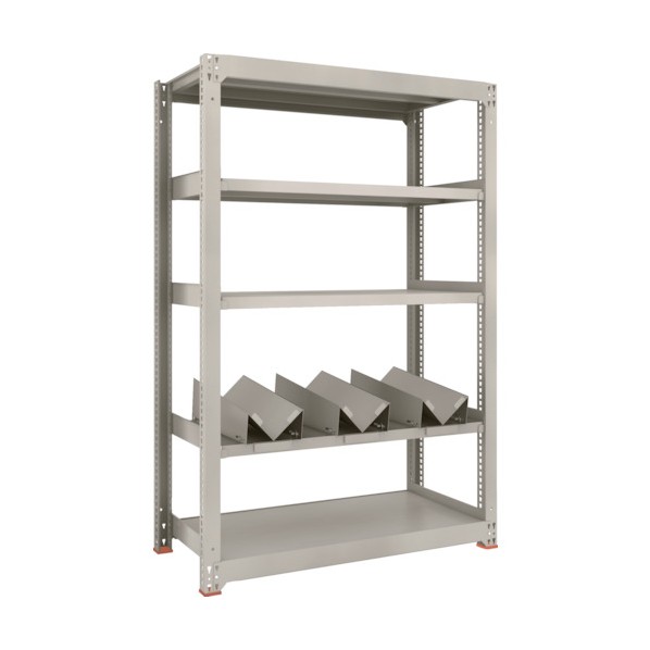 トラスコ M3型中量棚 缶受X3付 1200&times;D571&times;H1800 M3-6465-KU3 1点｜DIY FACTORY ONLINE SHOP