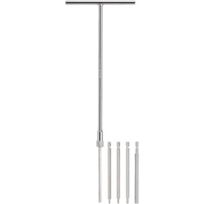 水戸工機 T型ホローレンチビット5本セット(100H‐150L) 200 x 130 x 15 mm THC-100-150S 1Ｓ