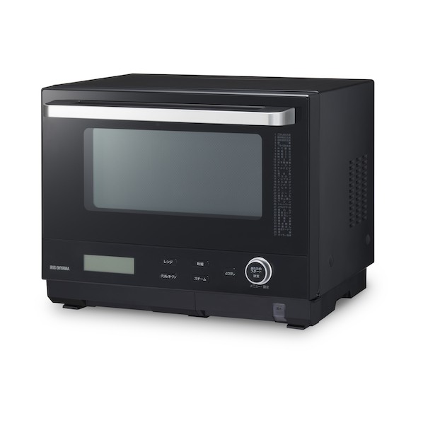 アイリスオーヤマ 518152 30L貯蔵タンク式スチームオーブンレンジ 黒いこと MS-F3001-B 1点