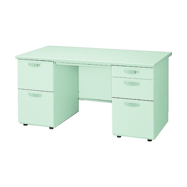 ※法人専用品※ナイキ 両袖デスク2段・3段 NED147BAAWH 1台|DIY FACTORY ONLINE SHOP