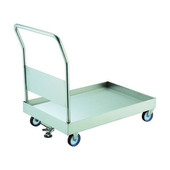 ※法人専用品※トラスコ オールSUS304 皿型台車 SSAR-1NU-S 1台