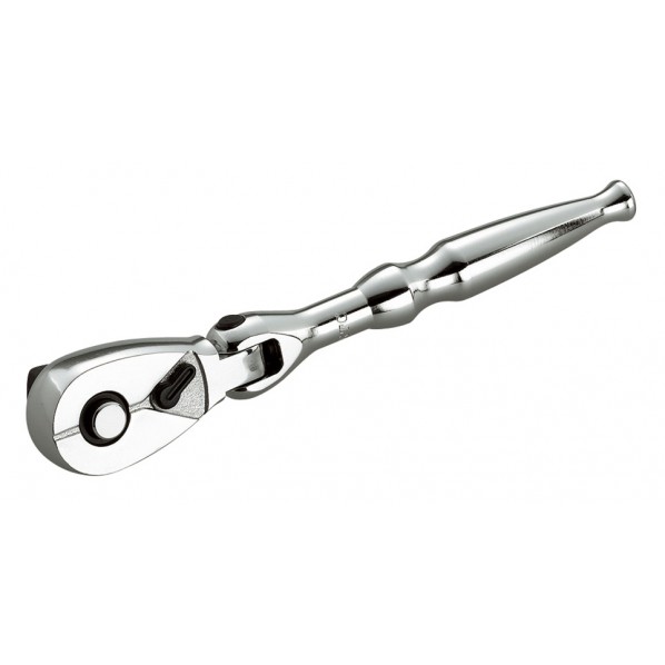 KTC 9.5sq. コンパクトフレックスラチェットハンドル 125mm BRC3F 1個