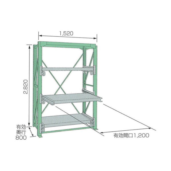 ムラテックKDS 横すべり仕合わせSSR10-2812-3HT SSR10-2812-3HT 1台【2506DFD_3】