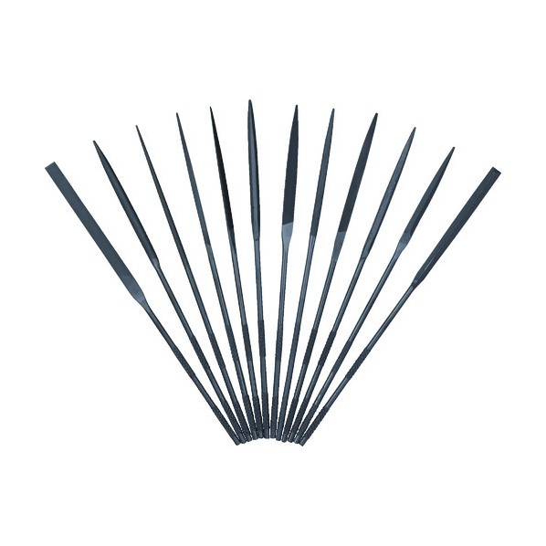 ツボサン 精密ヤスリ12本組セット 150 x 65 x 10 mm ST01256T 12本 9,625円