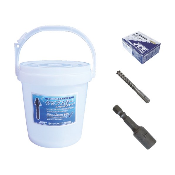 日本パワーファスニング ステンレス タップスターバケツキット STP10X60BK STP1060BK 1点｜DIY FACTORY ONLINE SHOP