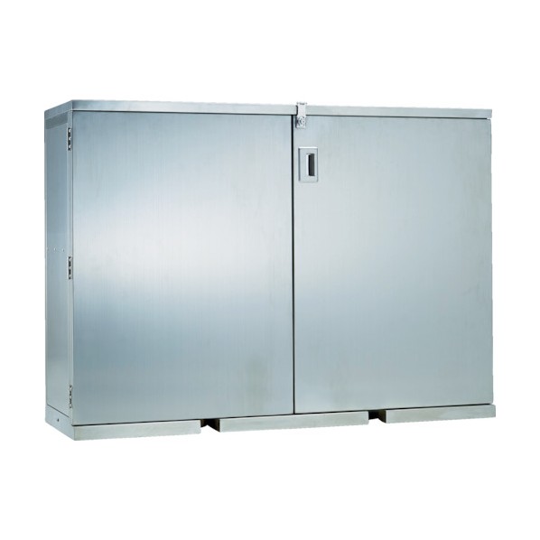 トラスコ SUS304 一斗缶蔵置き庫 8缶用 SU1KL-8 1
