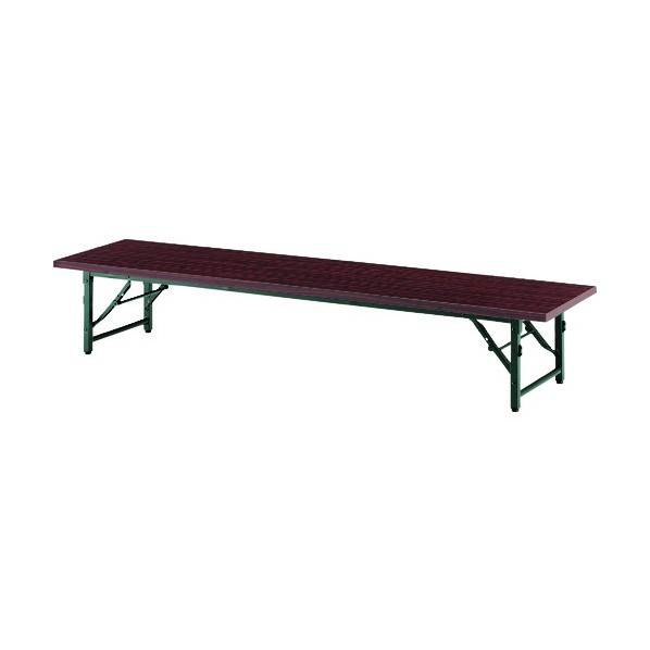 ※法人専用品※藤沢工業 折りたたみ座卓テーブル 1800&times;600mm ローズ TB-1860 R 1点｜DIY FACTORY ONLINE SHOP