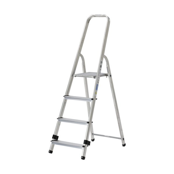 ※法人専用品※アルインコ 上枠付専用脚立 最大使用質量150kg 天板高さ:0.77m TBF4 1