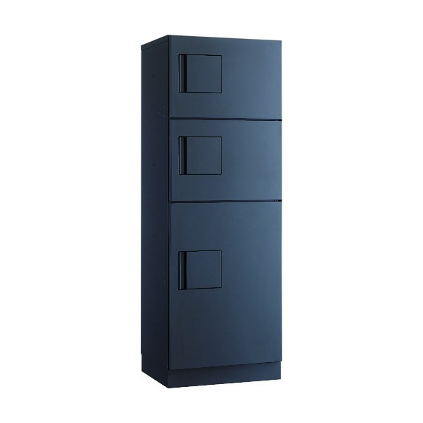※法人専用品※ダイケン 宅配ボックス 専有仕様 2段タイプ ダークグレー色 TBX-G2SS-G 1点