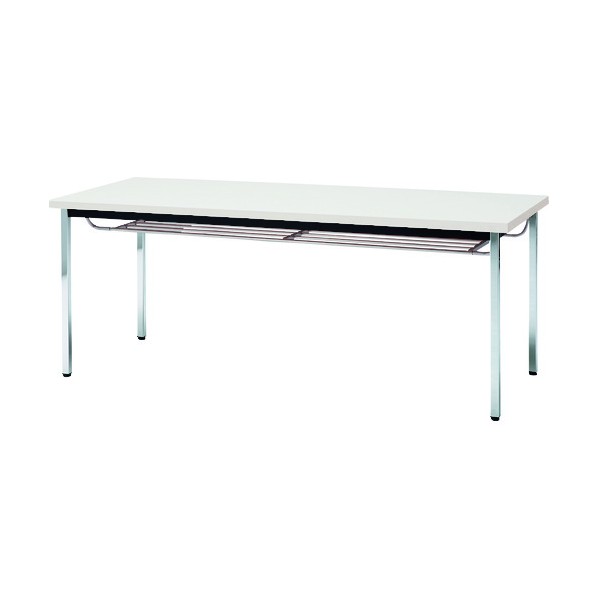 ※法人専用品※藤沢製作 会議時刻表 角脚棚付 1500X900粍 白いこと TD-1590TK WH 1点