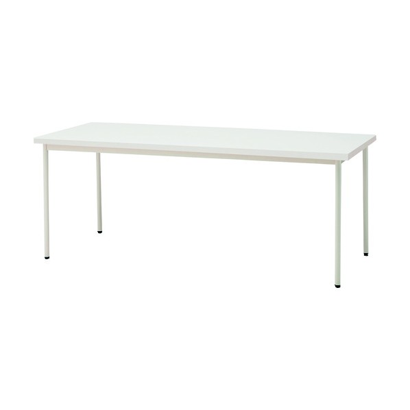※法人専用品※藤沢工業 ミーティングテーブル 1500X900mm ホワイト TD-T1590M WH 1点