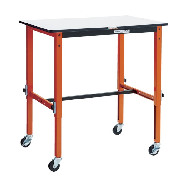 ※法人専用品※トラスコ 高さ調整式作業台 TFAEM型 φ75車輪付 TFAEM-0960C75 1個|DIY FACTORY ONLINE SHOP
