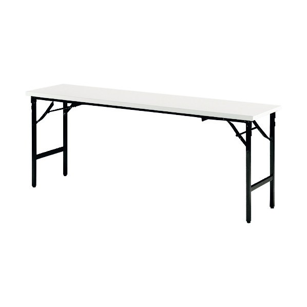 ※法人専用品※藤沢製作 座卓兼用折りたたみ速見表 1500×450粍 象牙色 TKAS-1545 IV 1点 オフィスデスク・テーブル-インテリア・寝具・収納