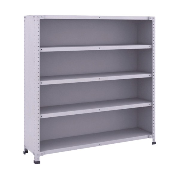 ※法人専用品※トラスコ 軽量150型背側板付棚 5段 TLA44K-25 1個|DIY FACTORY ONLINE SHOP