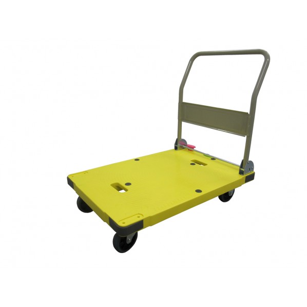 ※法人専用品※ナンシン 樹脂微音運搬車サイレントマスターイエロー DSK-301YB2 1台