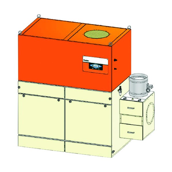 スイデン ヒューム用集じん機 自動ちりおとし 三相200V 5.5kW 60Hz SDC-L5500BPN3-6 1点