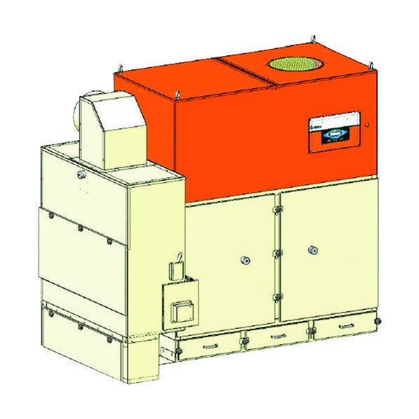 スイデン 火の粉ヒューム用集じん機 自動ちりおとし 三相200V 7.5kW 60Hz SDC-L7500BPT3-6 1点
