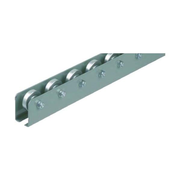 ※法人専用品※太陽工業 φ36中荷重用切削ホイールコンベヤ TW-3609KL-P100-2400L 1｜DIY FACTORY ONLINE SHOP